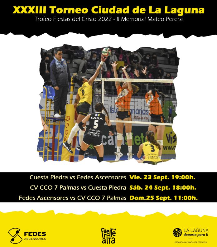 Cartel XXXII Torneo Ciudad de La Laguna